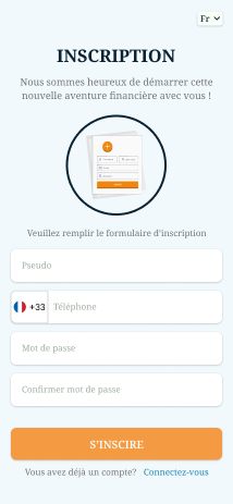 Formulaire d'inscription