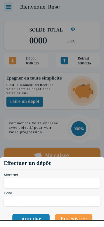 epargne depot